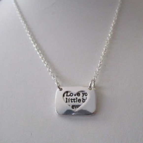 Sterling Silver Hidden Messages Necklace - Picture 4 of 5
